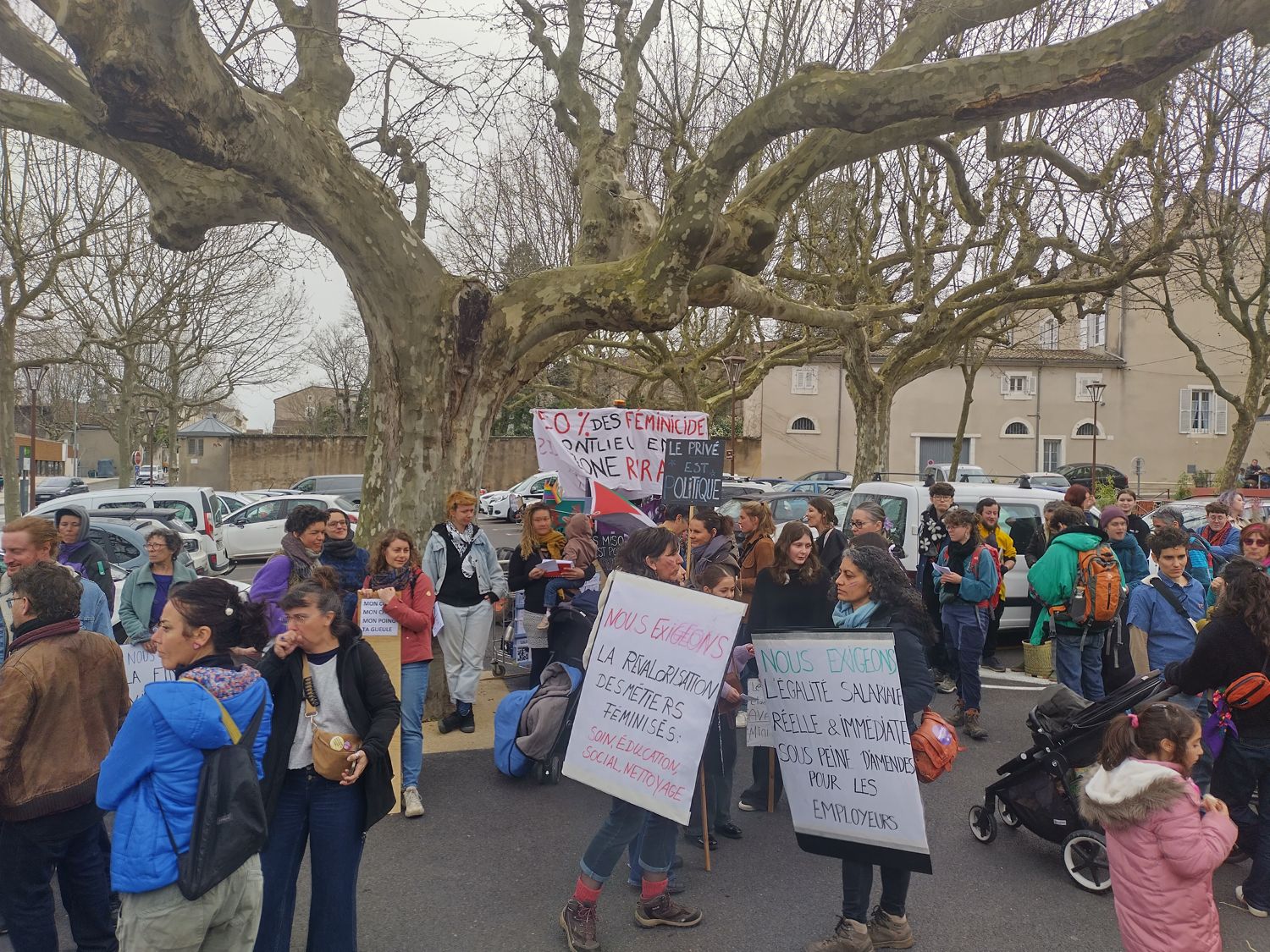 Retour sur la manifestation du 7 mars, à Privas